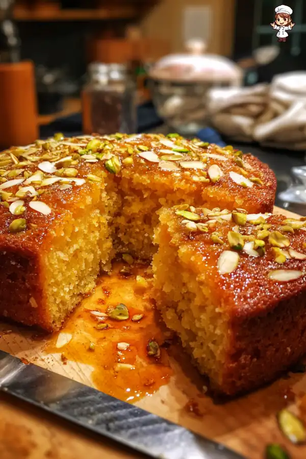 Almond Pistachio Orange Cake