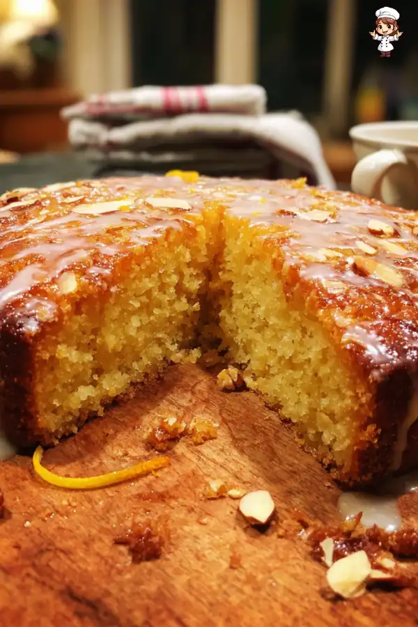 Orange Almond Cinnamon Cake