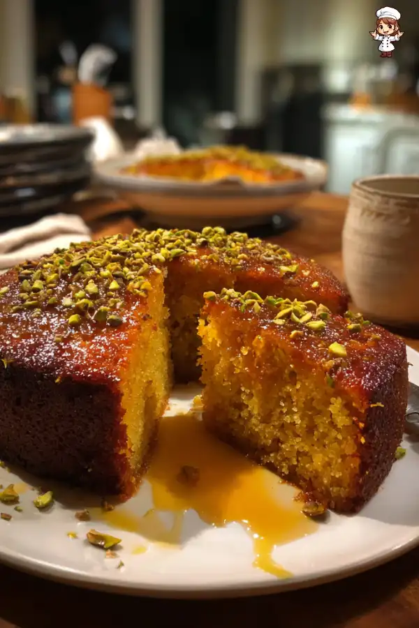 Orange Pistachio Cake