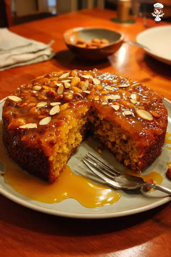 Sticky Date Almond Ginger Cake Recipe