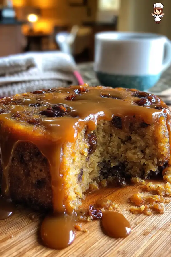 Sticky Toffee Pudding with Caramel Sauce