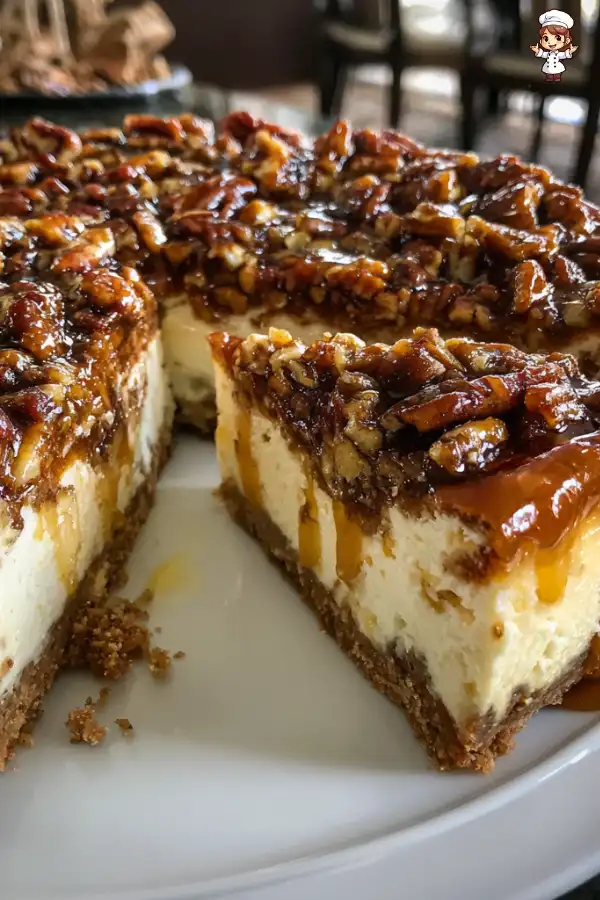 Maple Pecan Pie Cheesecake Recipe