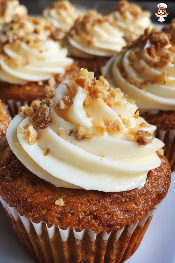 Maple Walnut Cupcakes with Cream Cheese Frosting Recipe