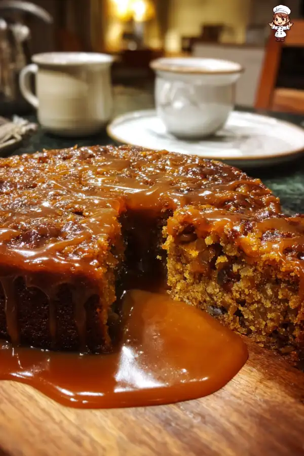 Sticky Toffee Date Cake Recipe with Caramel Sauce
