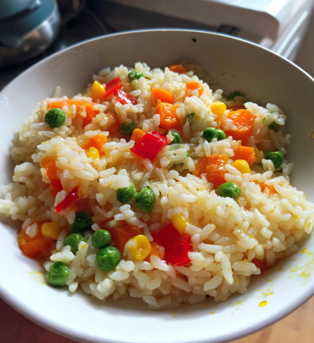Mediterranean Vegetable Rice Bowl - detail 1