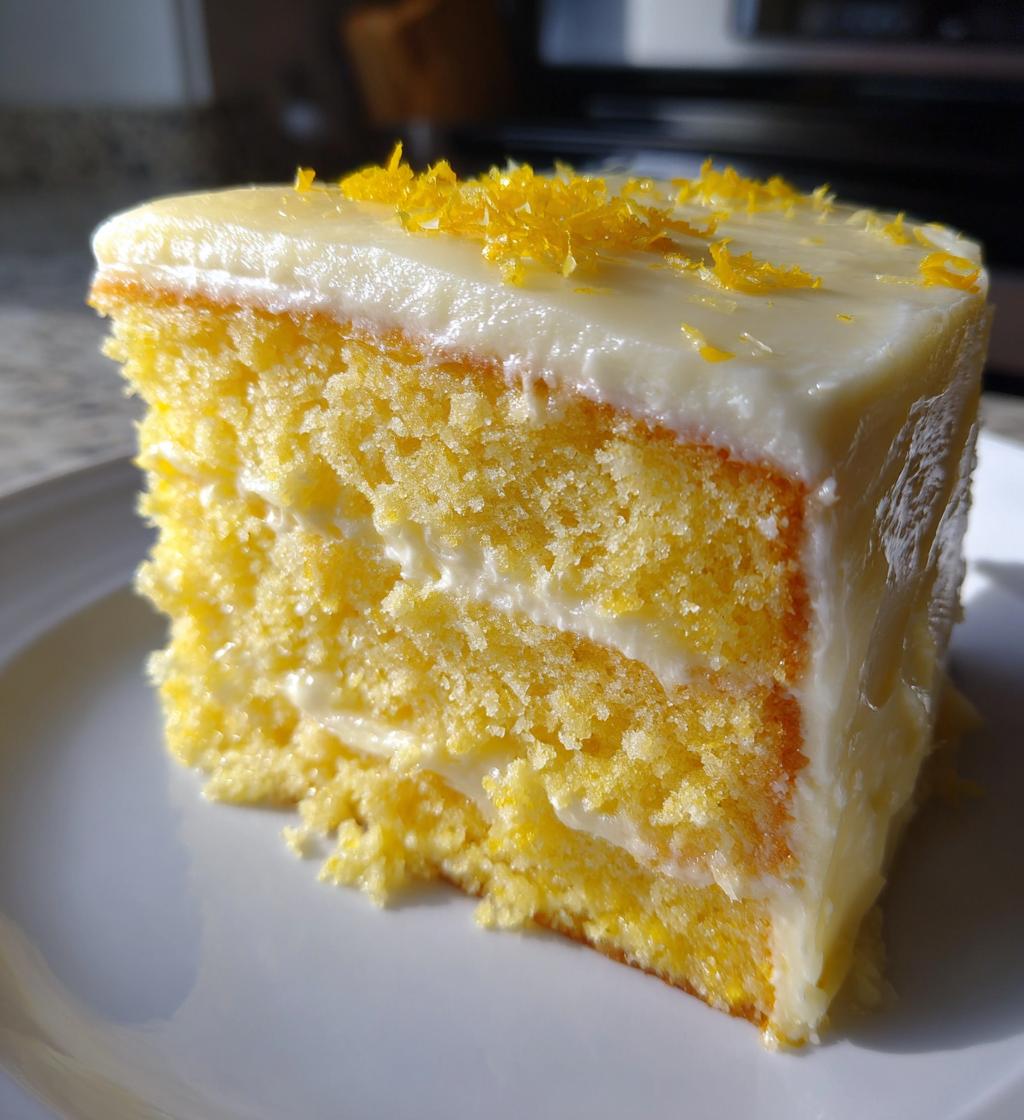 a lemon cake to die for - detail 1