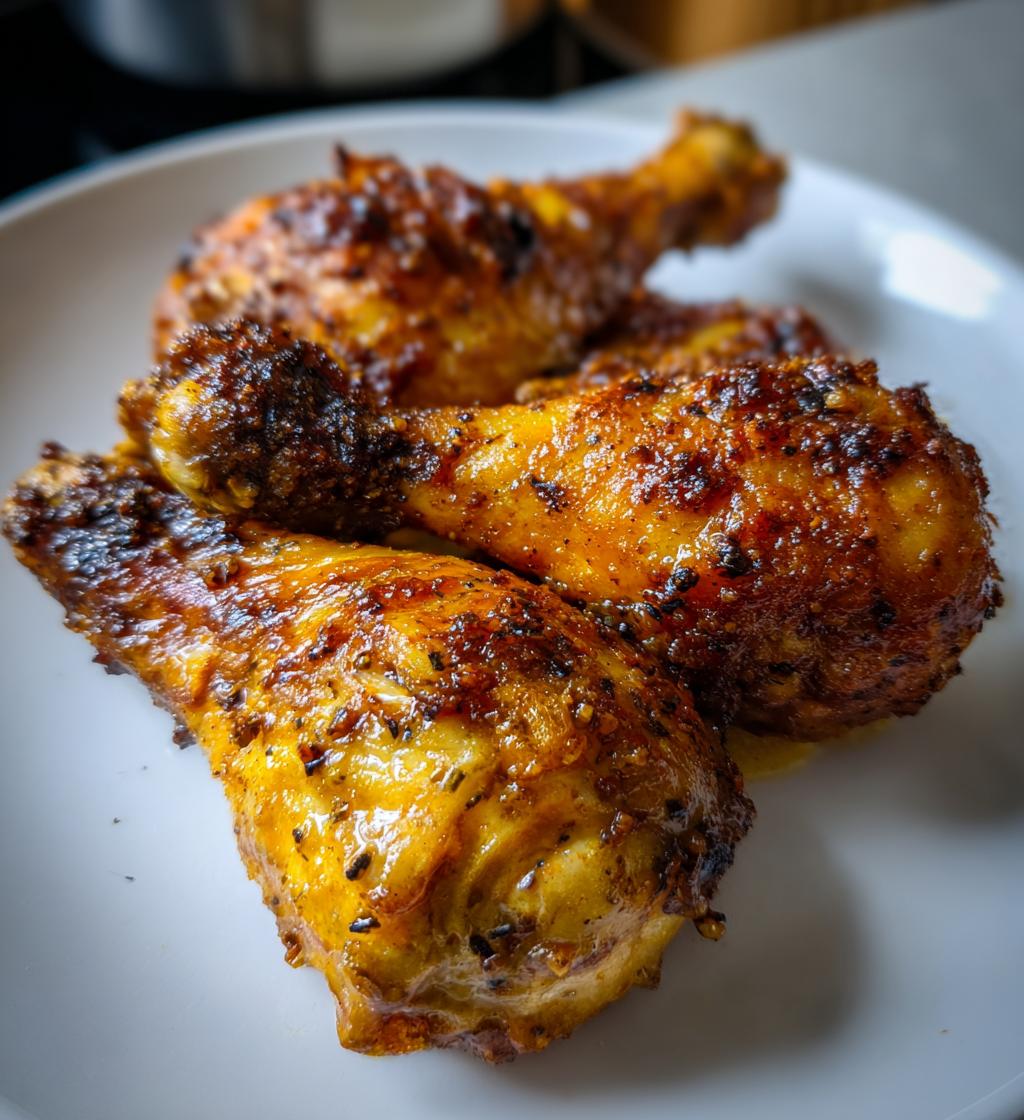 air fryer chicken drumsticks - detail 1