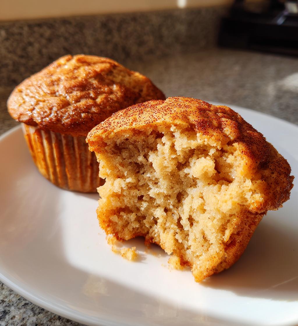 apple cinnamon muffins - detail 1