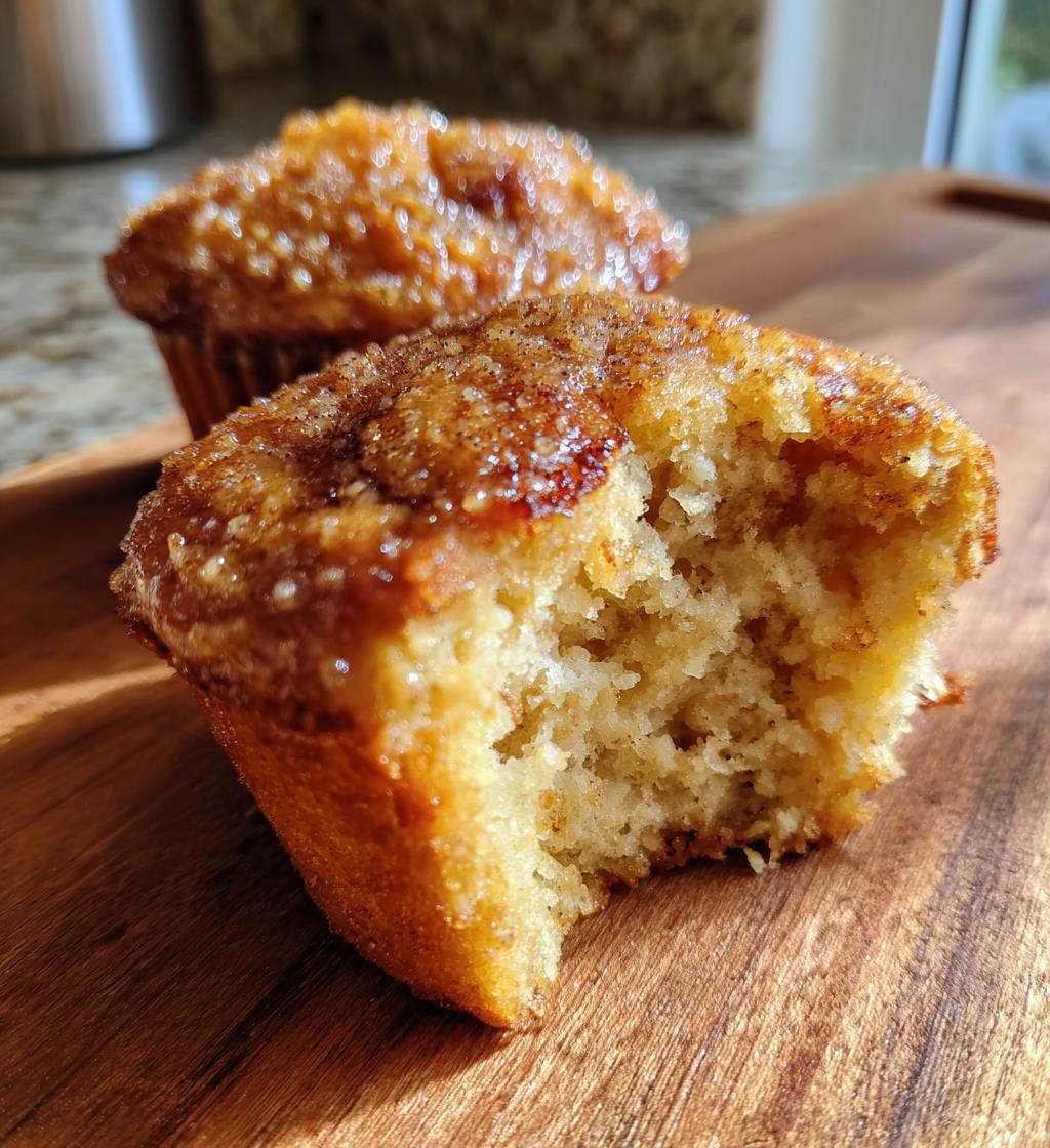 brown sugar banana muffins - detail 1
