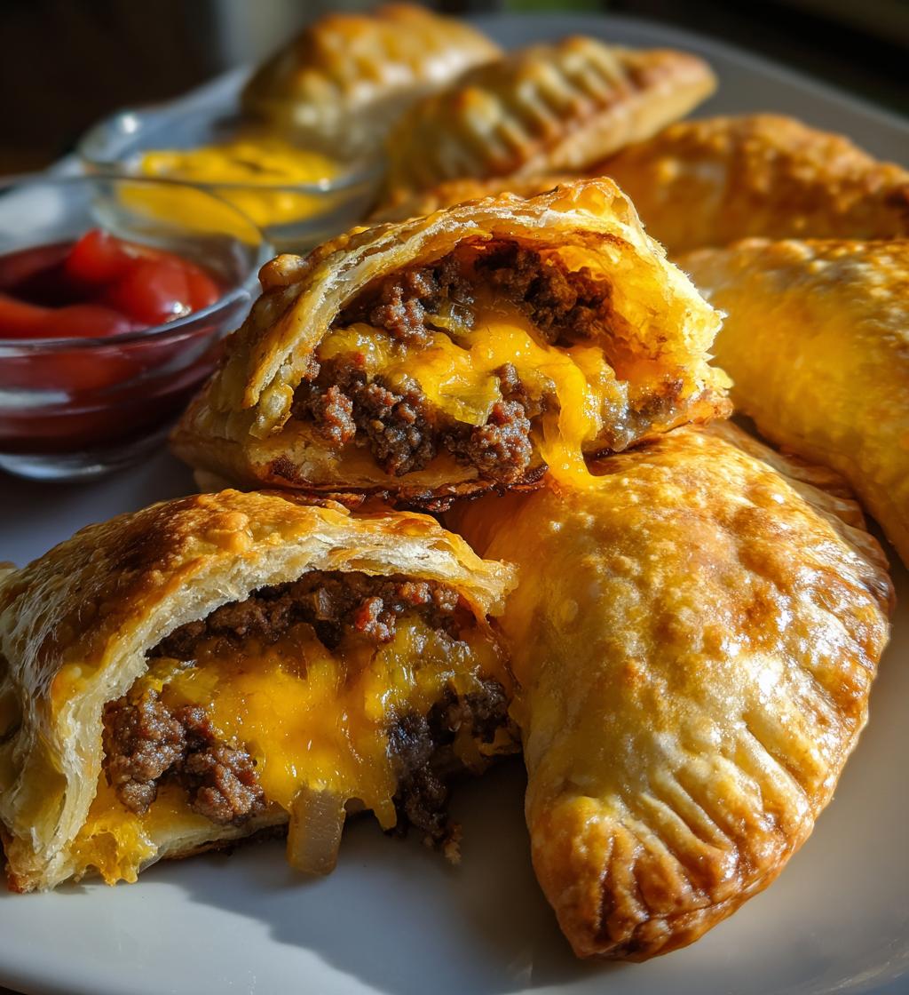 cheeseburger pockets recipe - detail 1