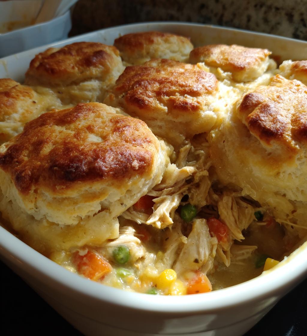 chicken cobbler recipe - detail 1