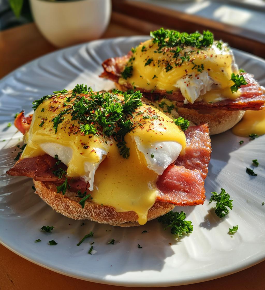 classic eggs benedict - detail 1