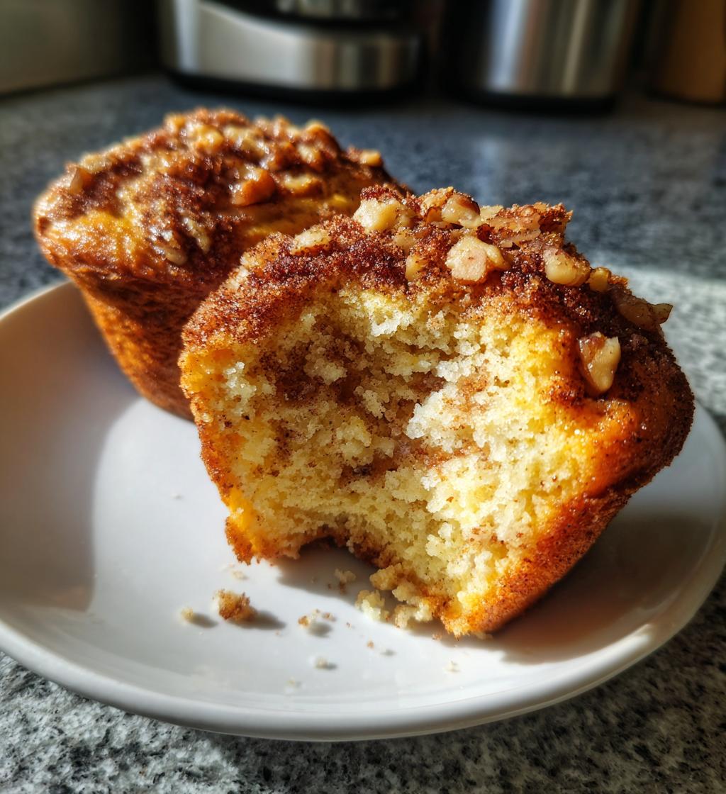 coffee cake muffins recipe - detail 1