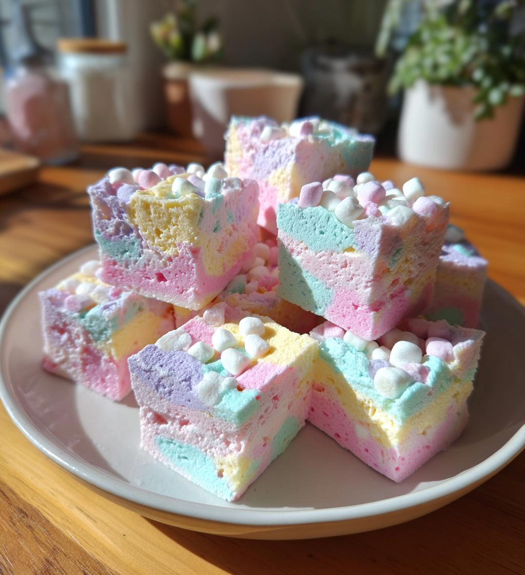 cotton candy fudge - detail 1