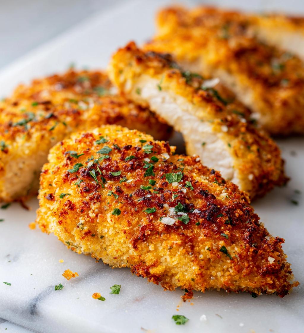 crispy baked ranch chicken - detail 1