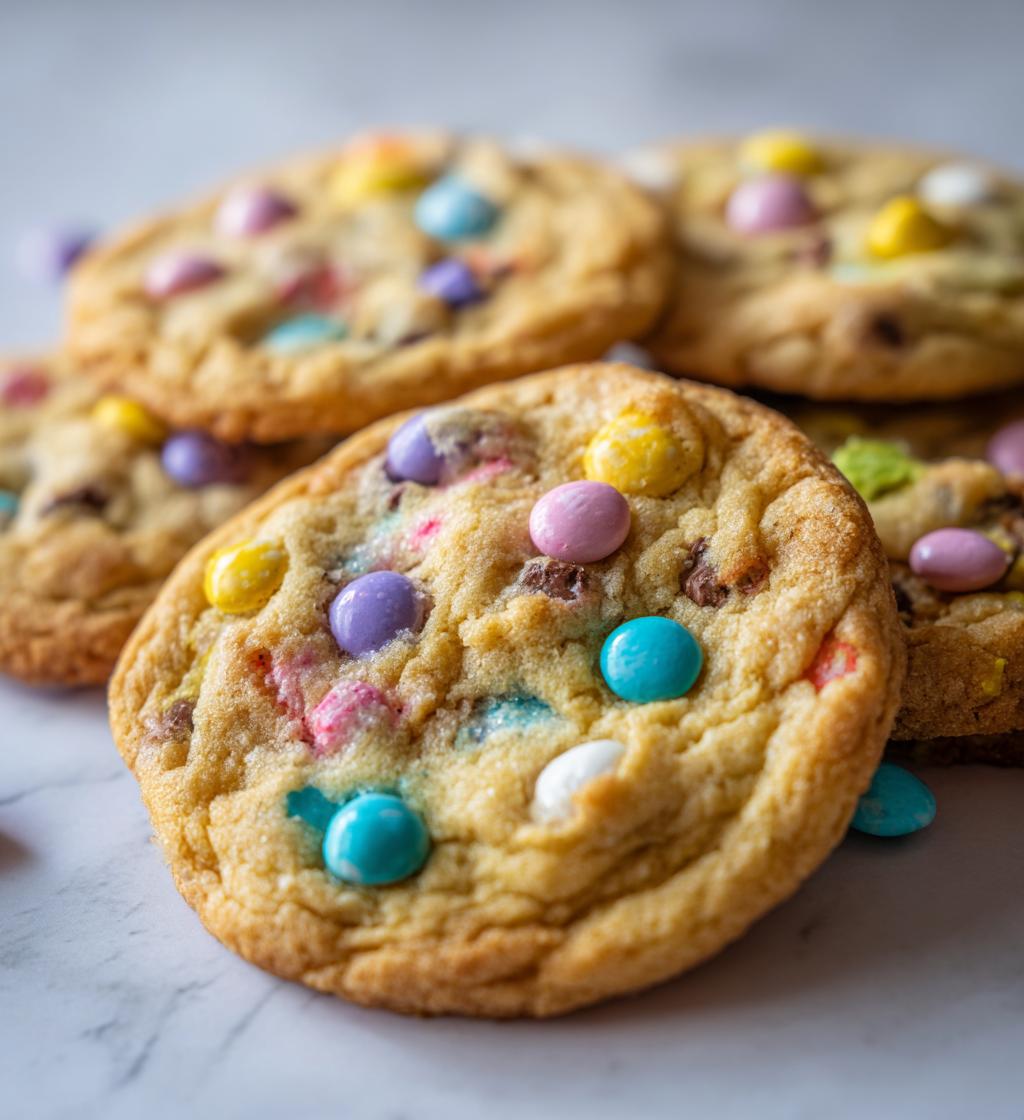 easter chocolate chip cookies - detail 1