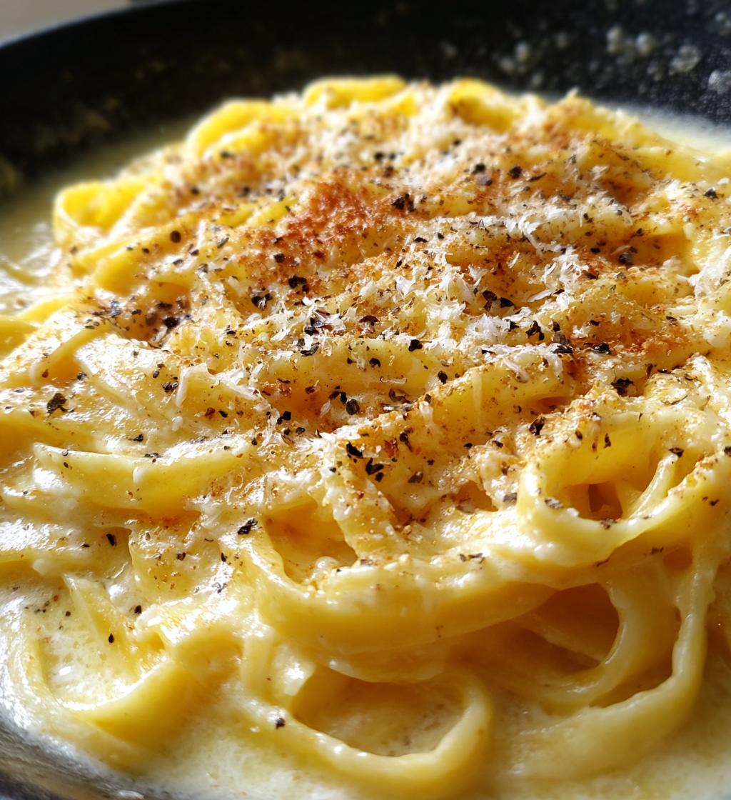 easy authentic alfredo sauce - detail 1