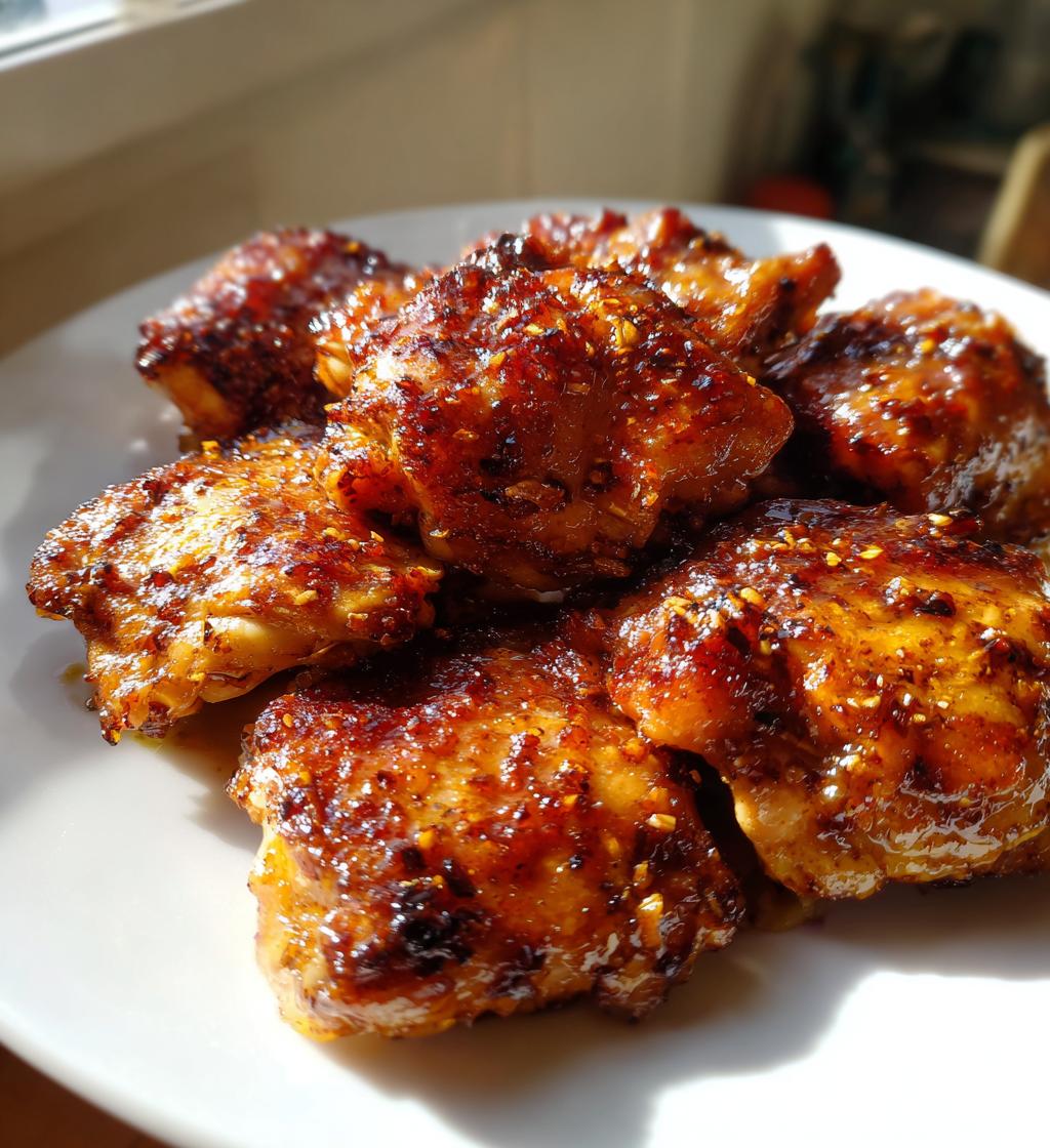 honey mustard chicken thighs recipe - detail 1