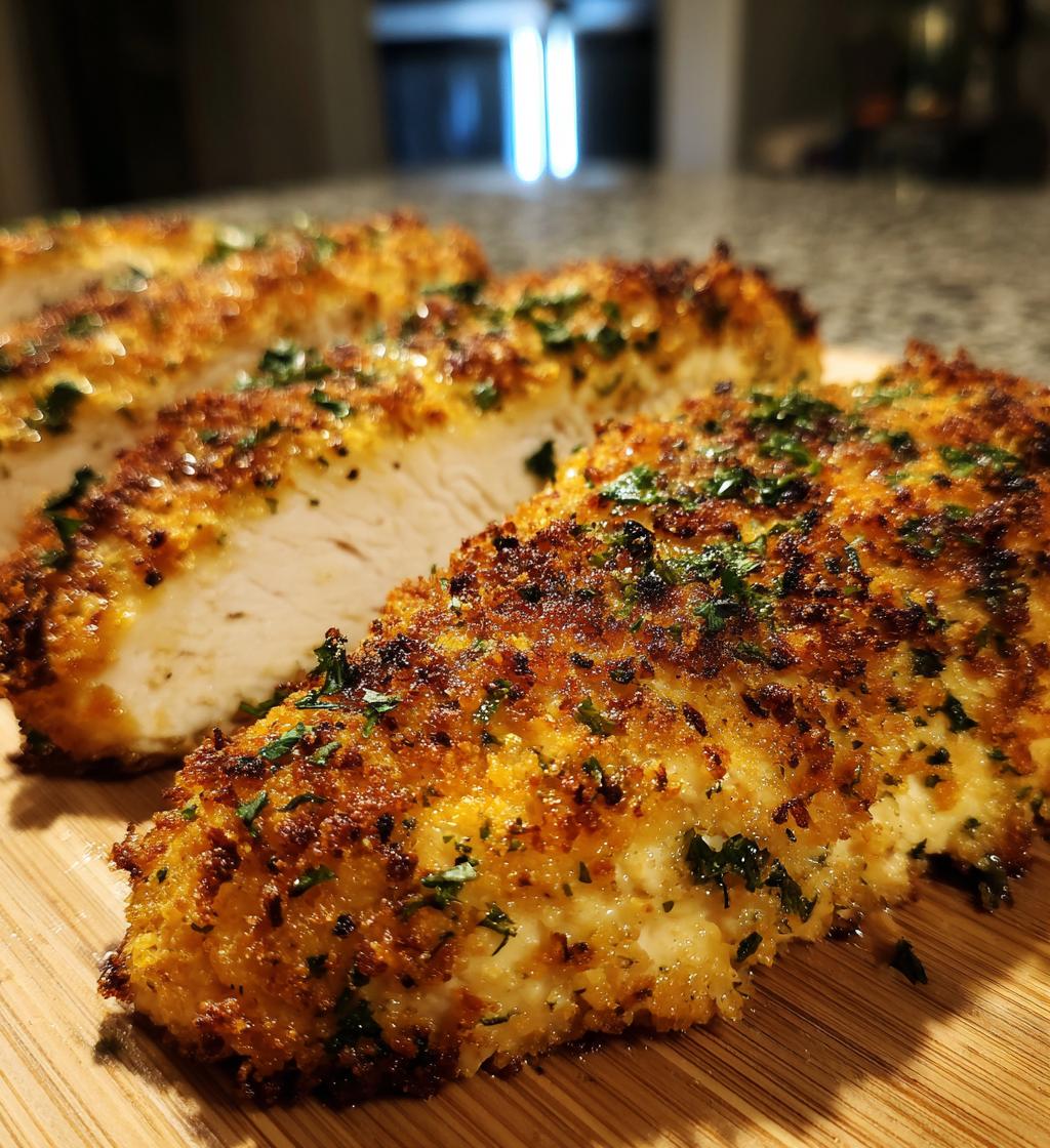 longhorn parmesan crusted chicken recipe - detail 1