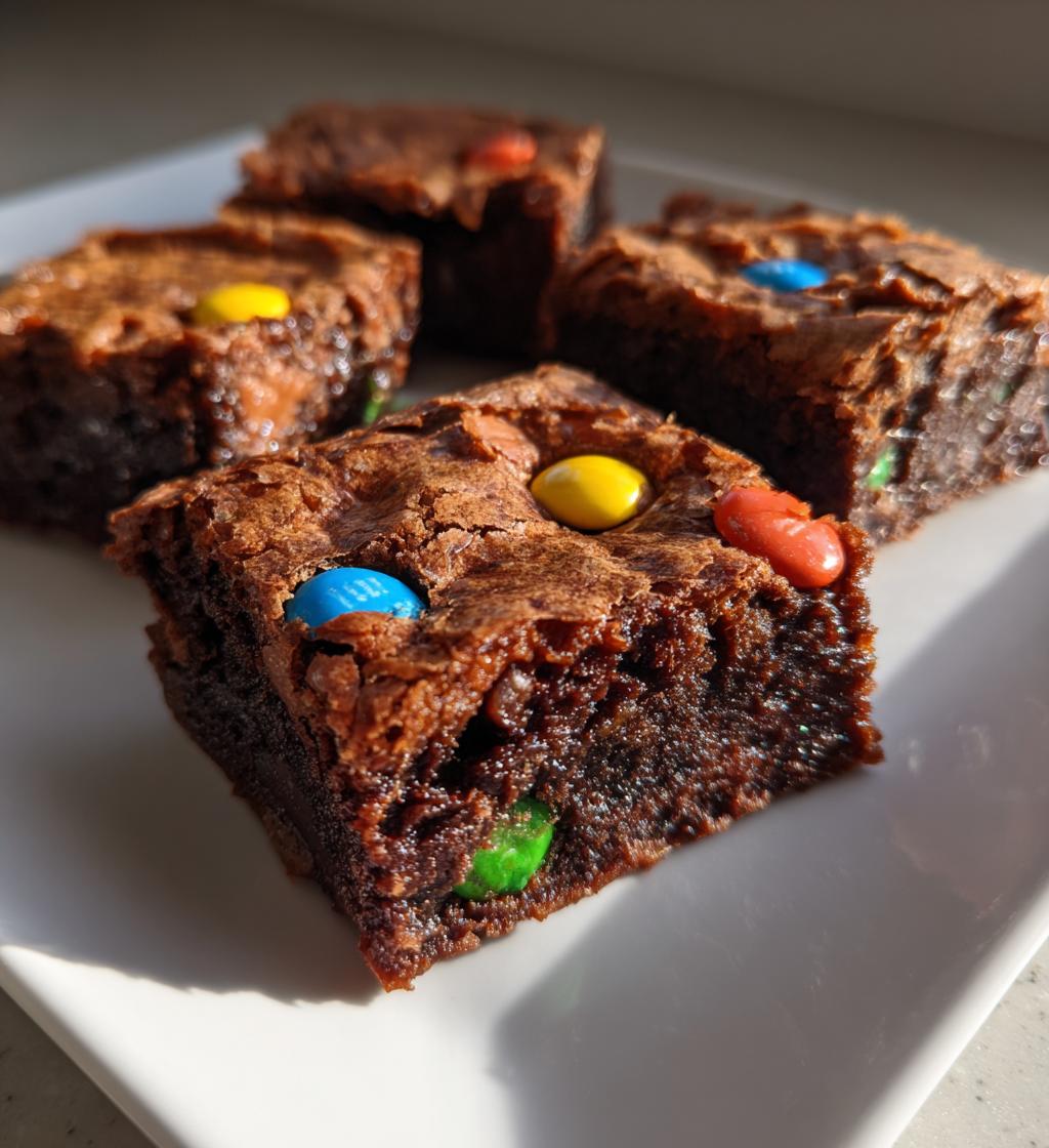 mms brownies recipe - detail 1