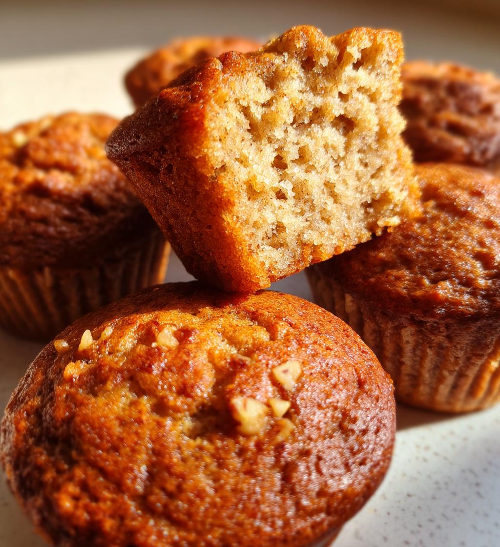 mouthwatering applesauce muffins - detail 1