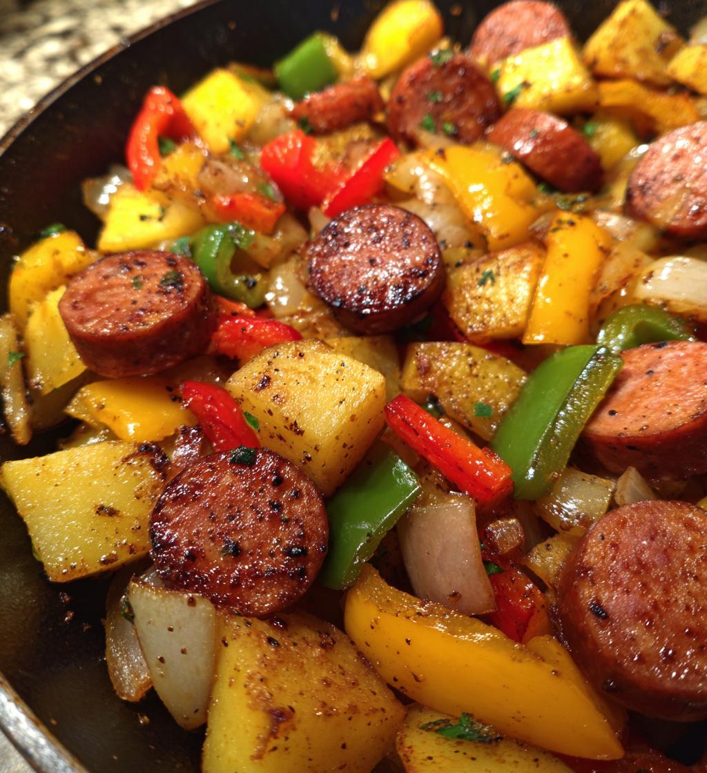 one pan kielbasa and potatoes quick flavorful - detail 1