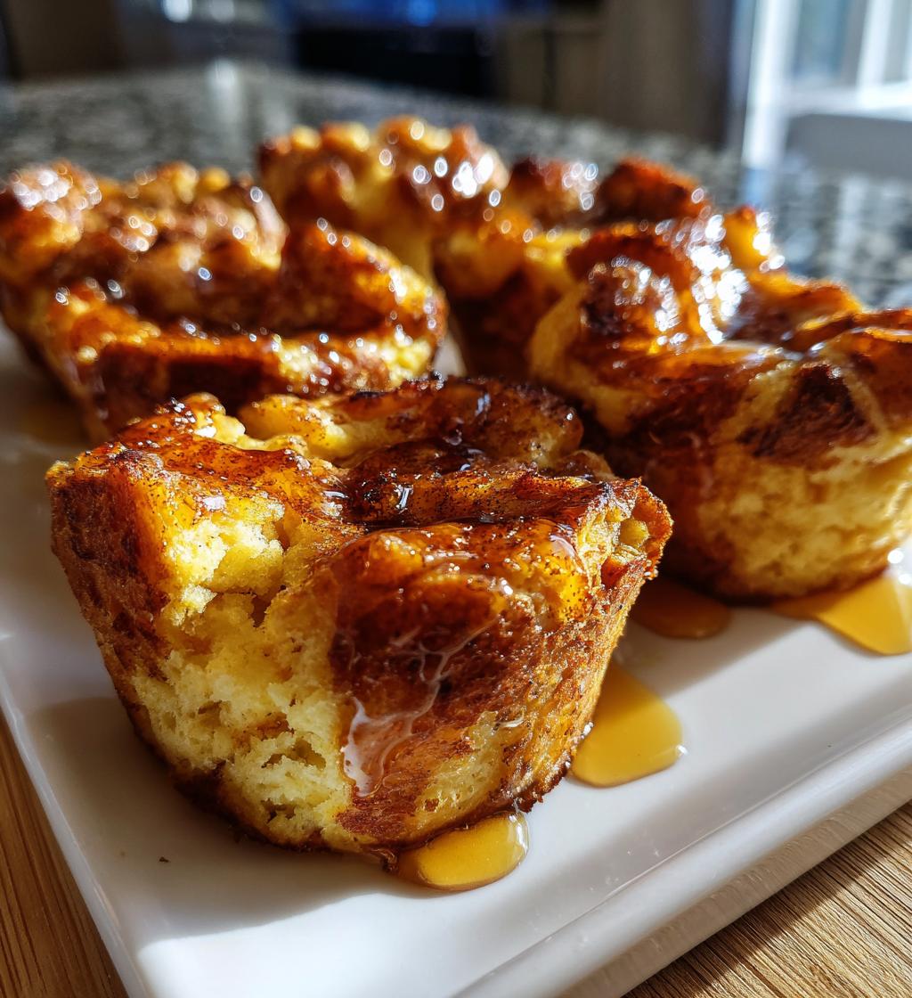 quick and delicious french toast muffins - detail 1
