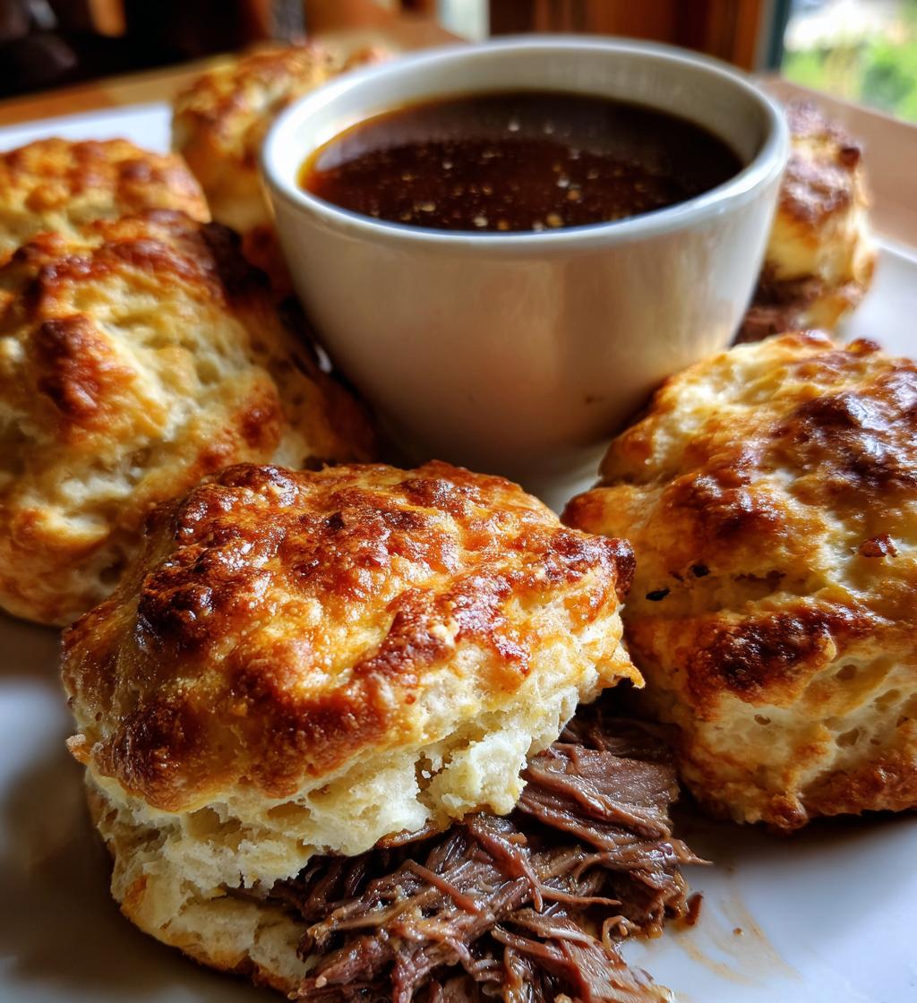 savory french dip biscuits recipe - detail 1