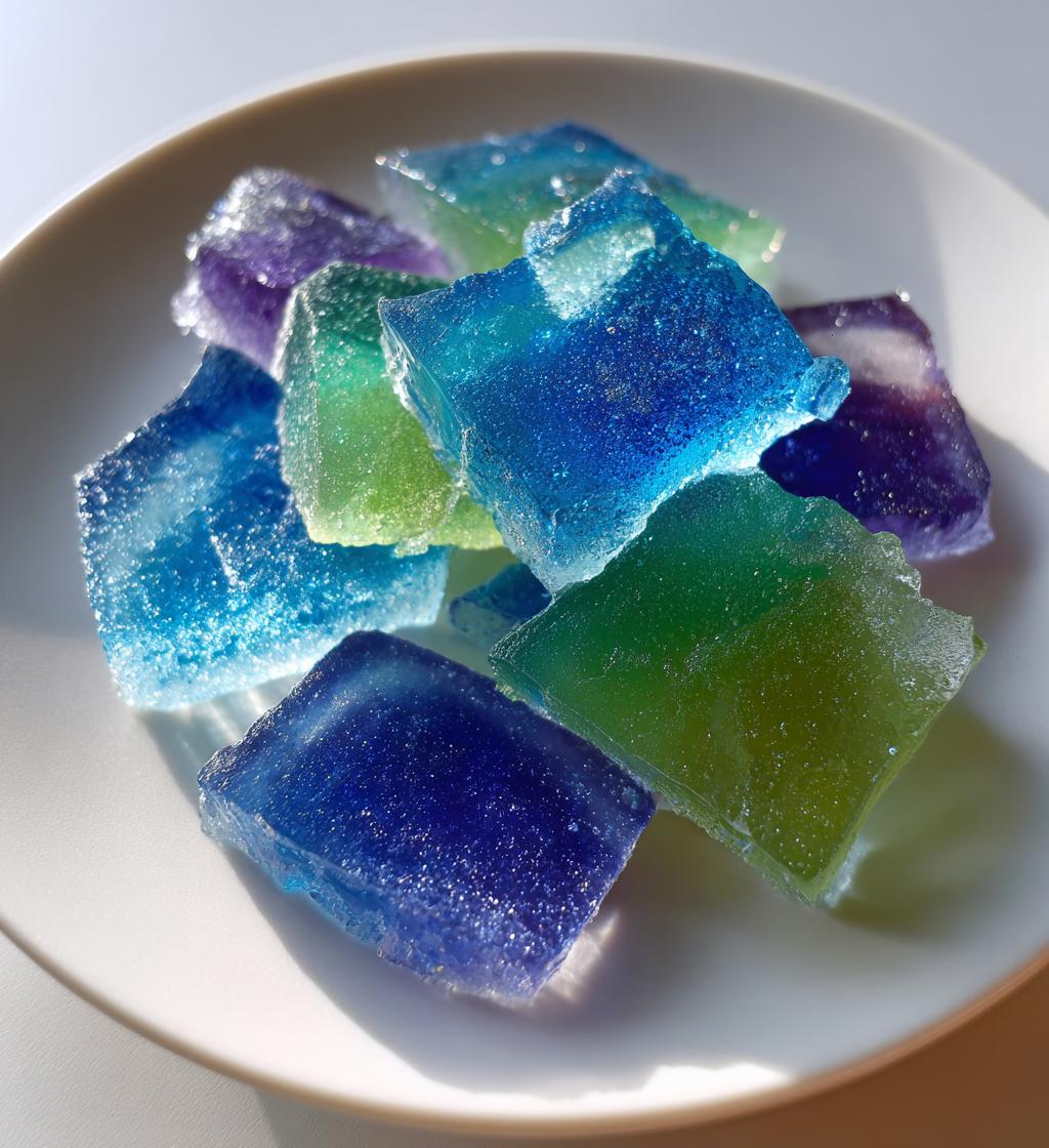 sea glass jello - detail 1