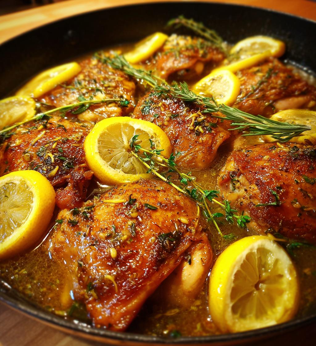 slow cooker lemon chicken - detail 1