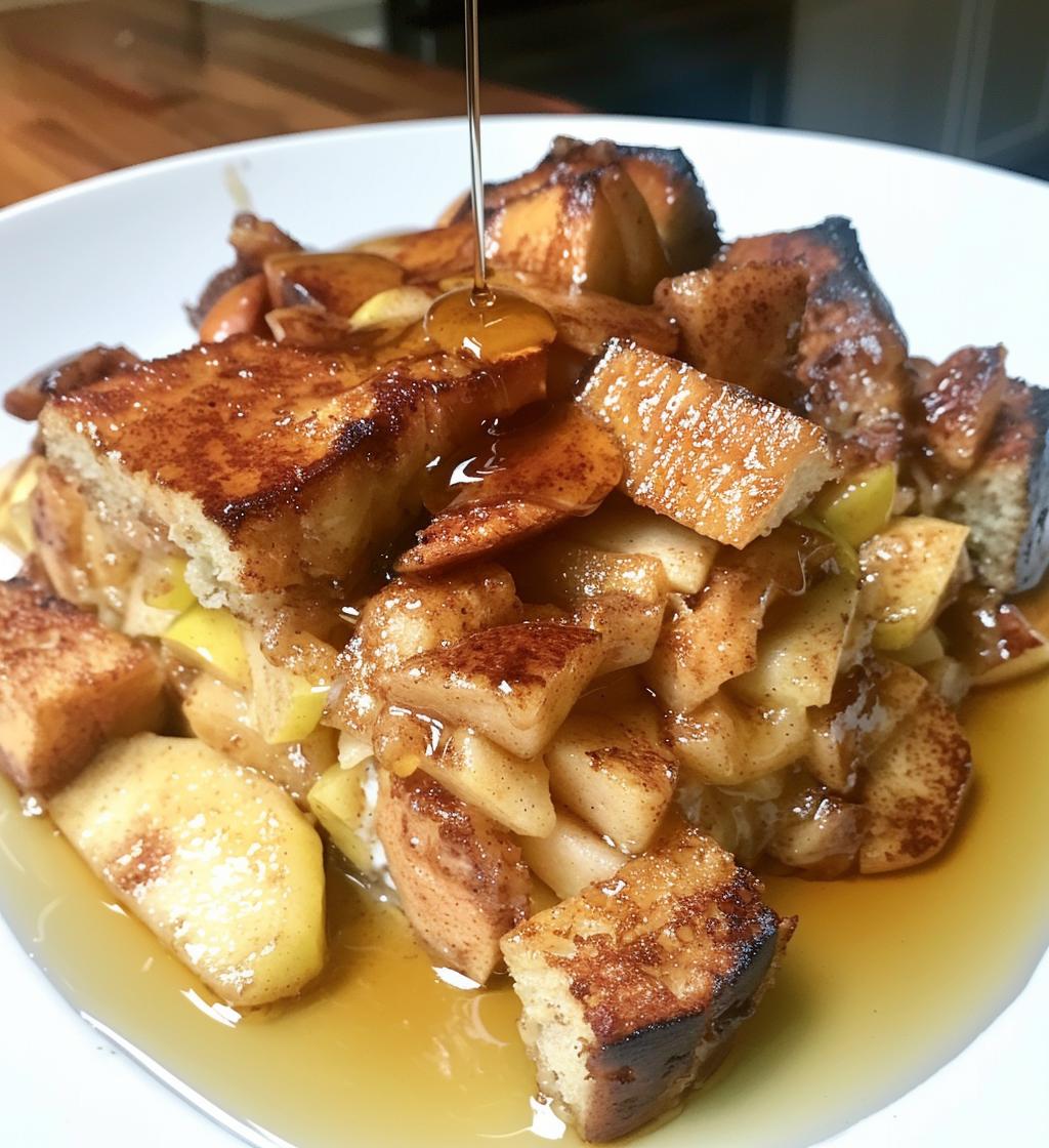 Apple Cinnamon French Toast Casserole - detail 1
