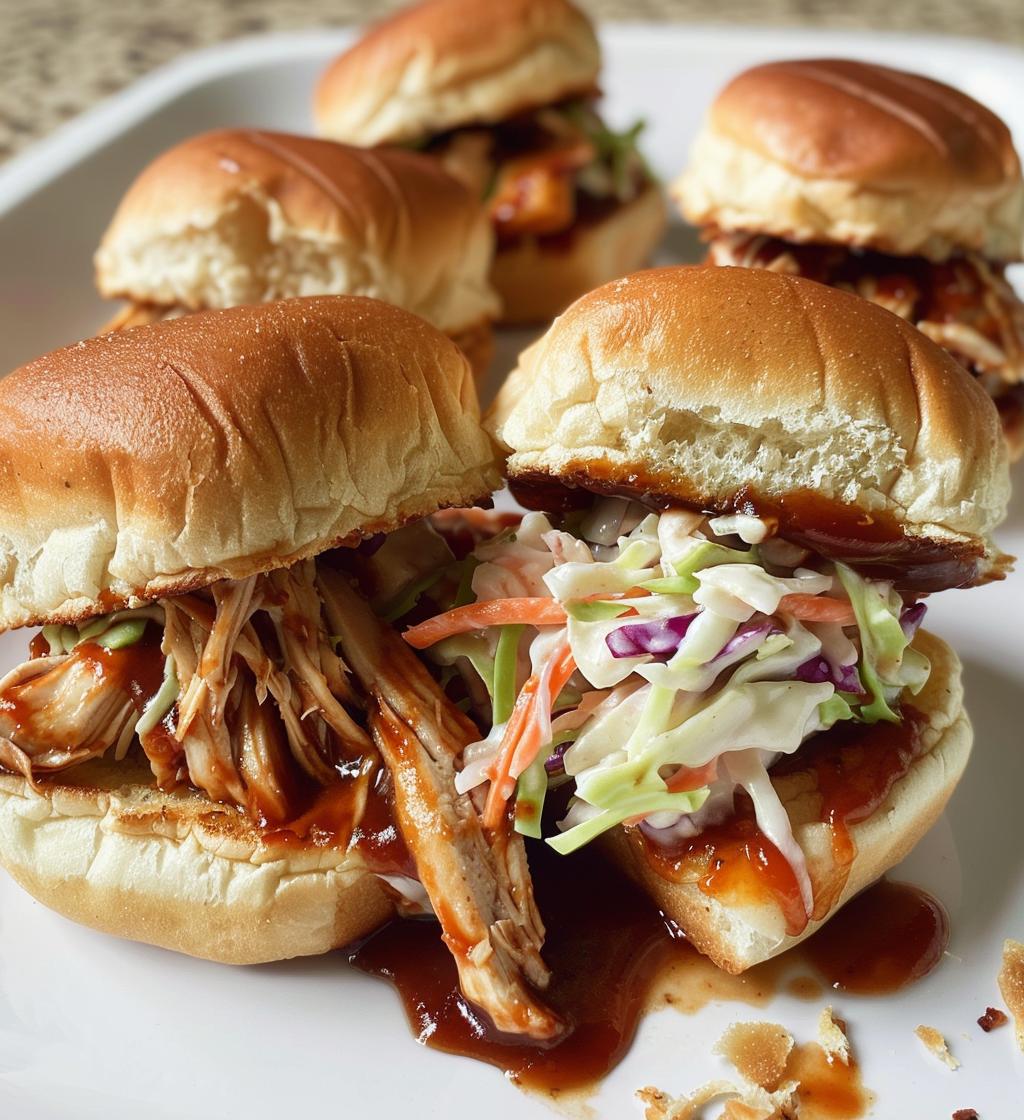 BBQ Chicken Sliders - detail 1