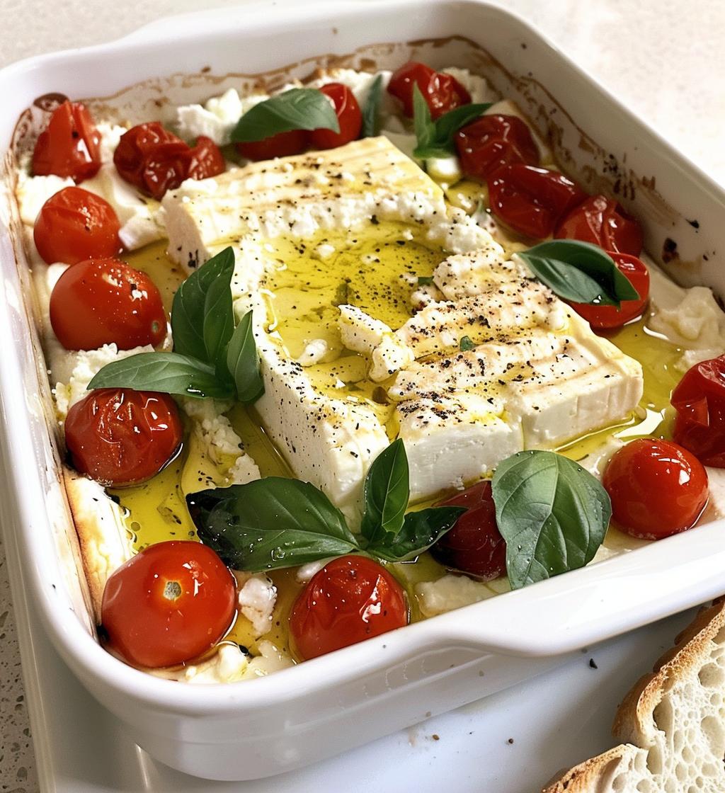 Baked Feta Dip - detail 1