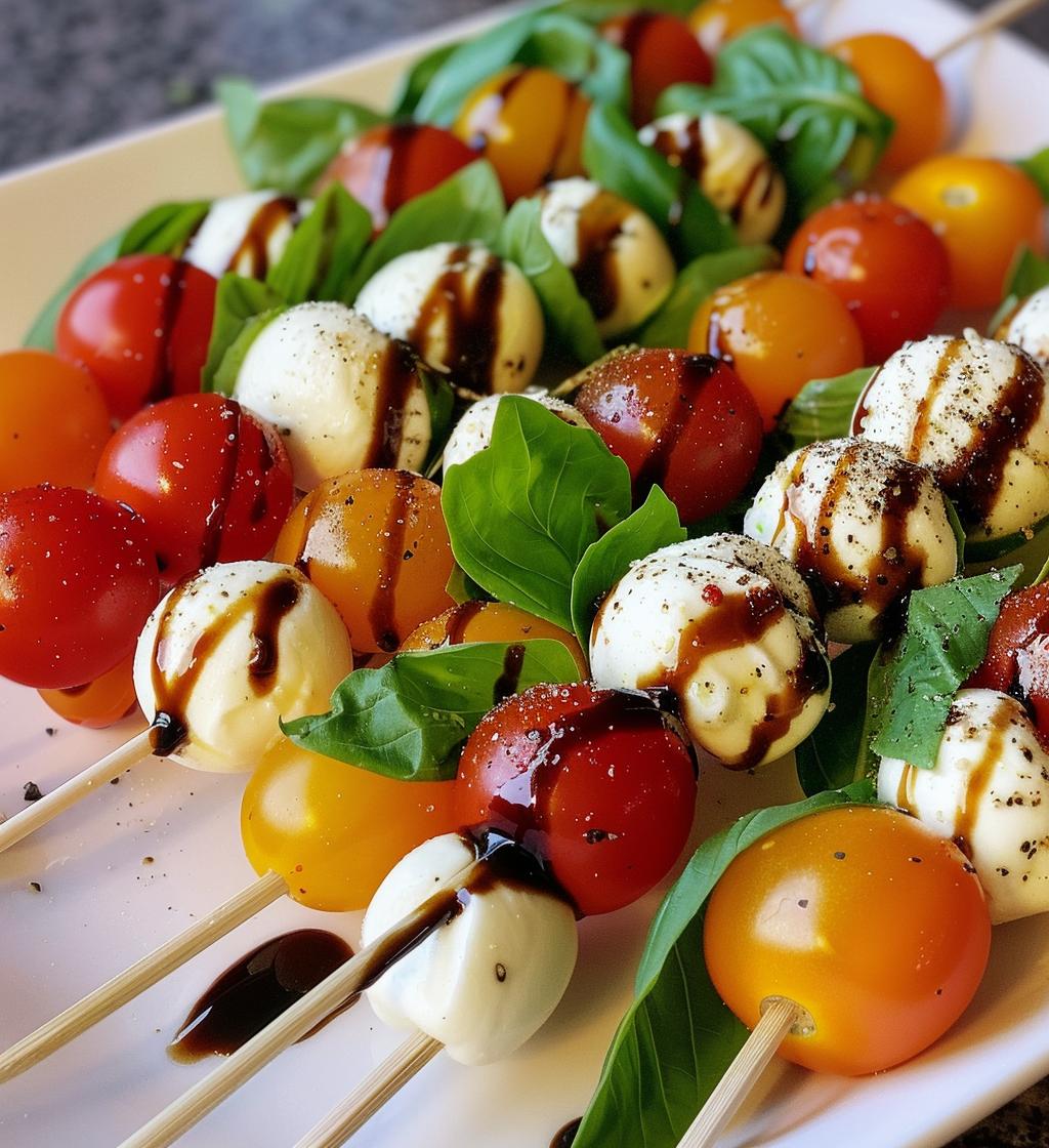Caprese Skewers - detail 1