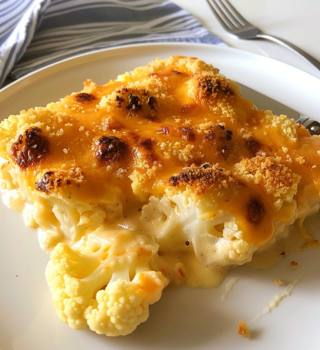 Cheesy Cauliflower Gratin - detail 1