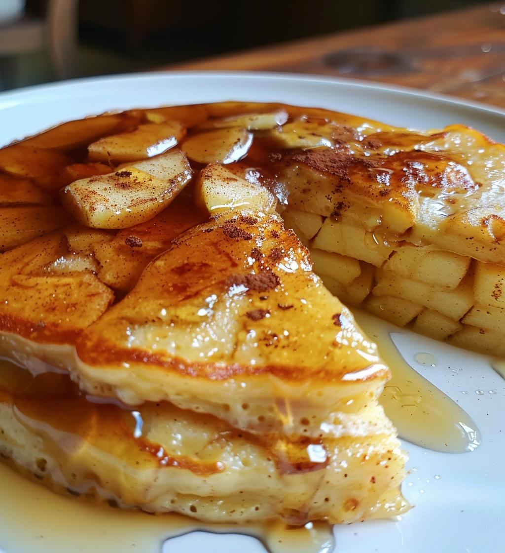 Cinnamon Apple Pancake Bake - detail 1