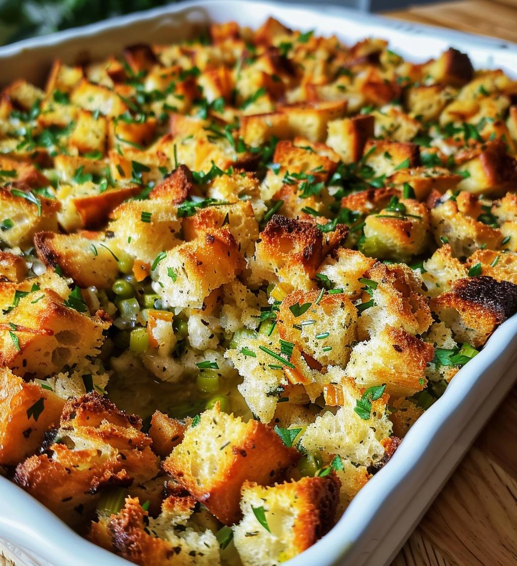 Classic Bread Stuffing - detail 1