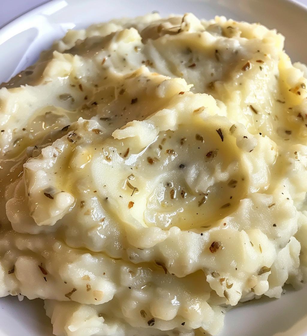 Creamy Garlic Mashed Potatoes - detail 1