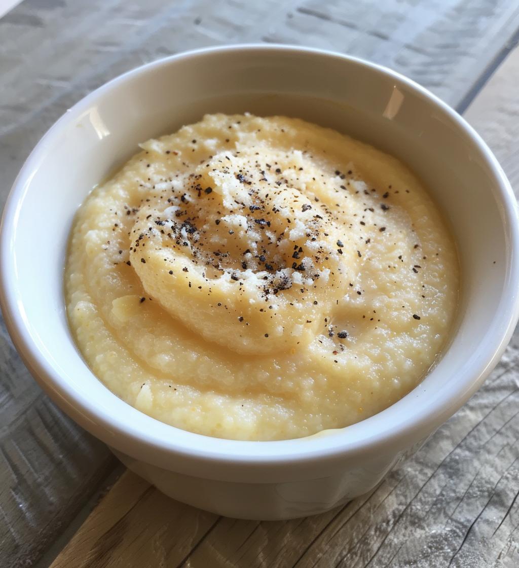 Creamy Parmesan Polenta - detail 1