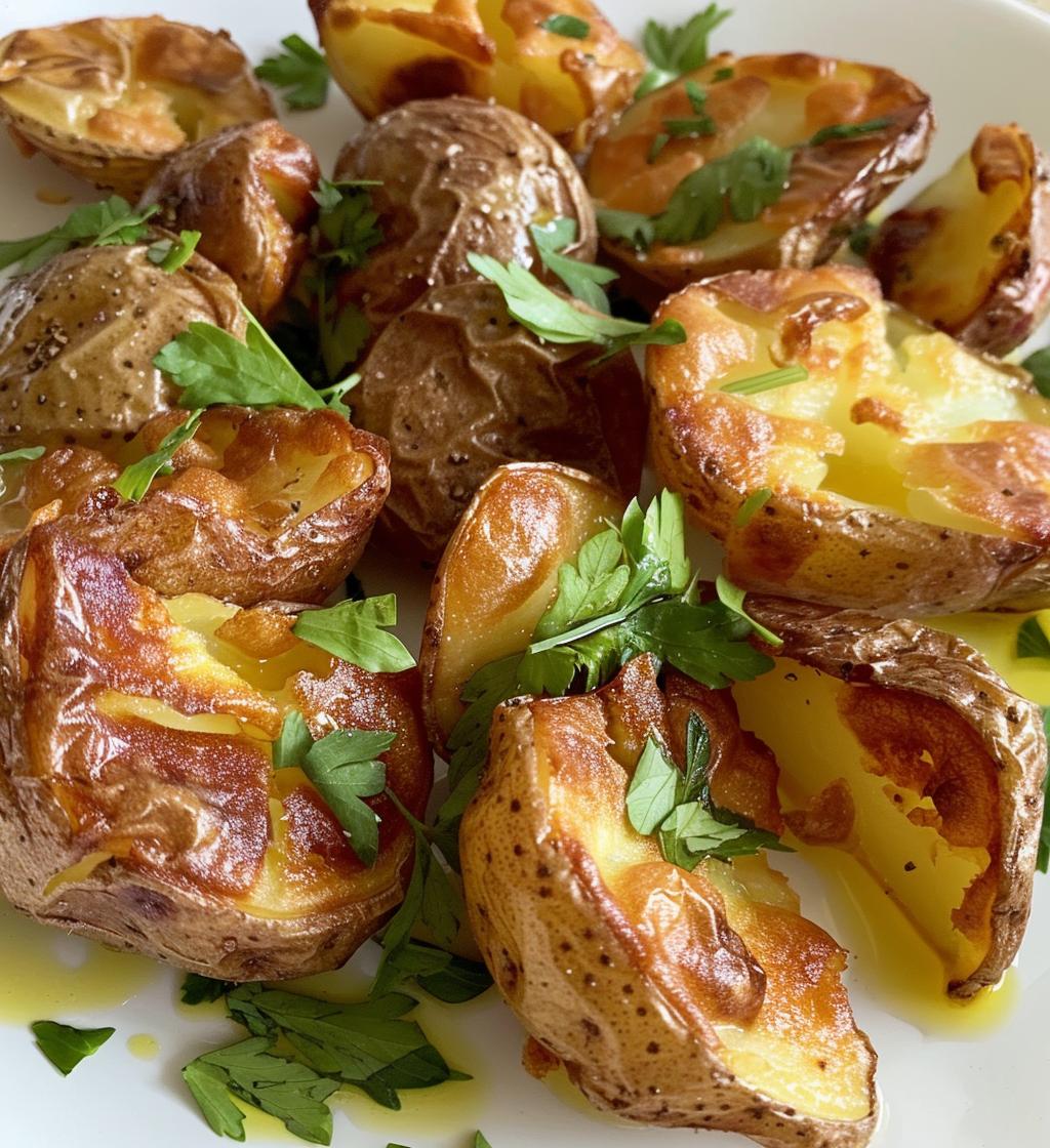 Crispy Smashed Potatoes - detail 1