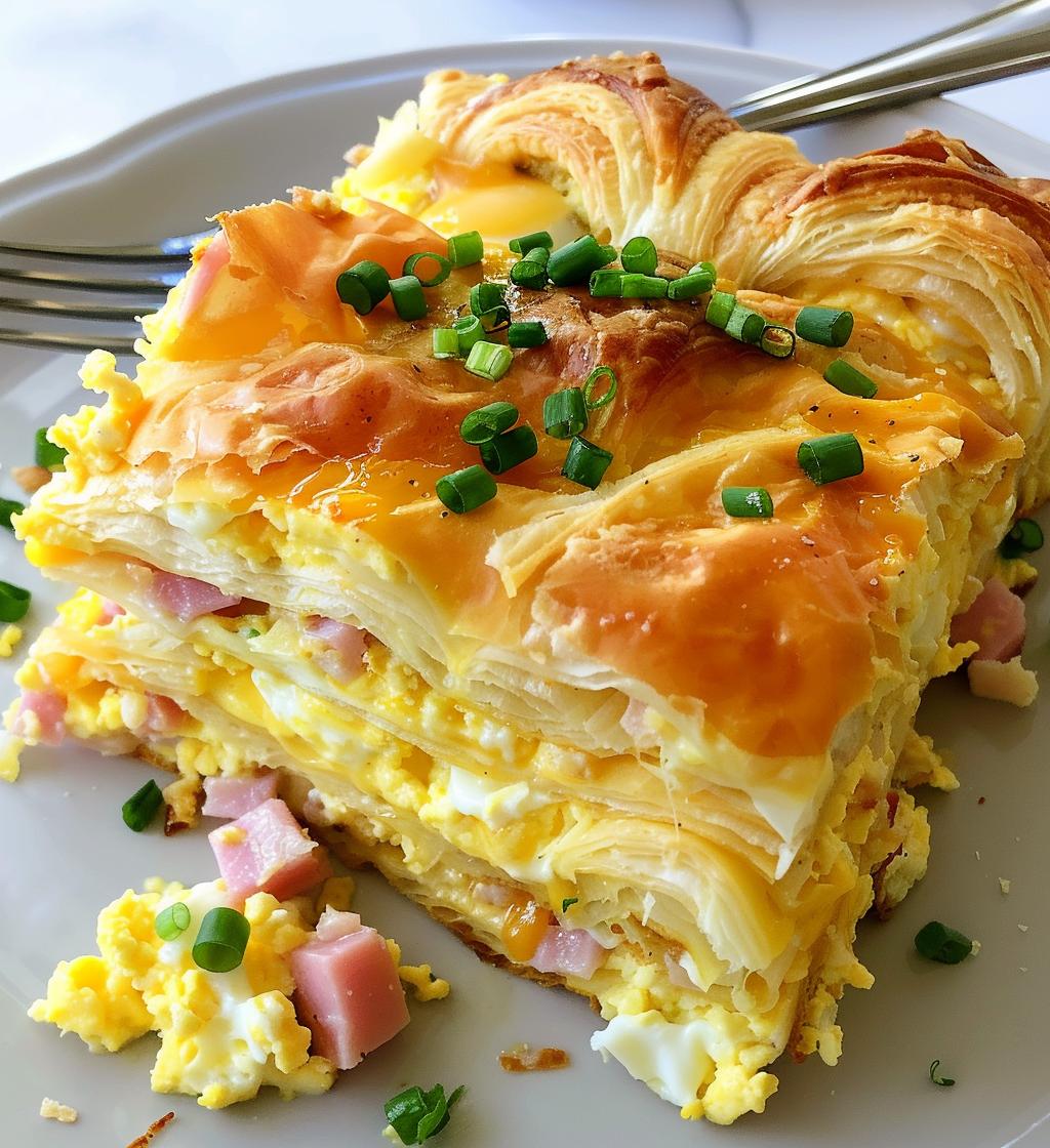 Croissant Breakfast Casserole - detail 1