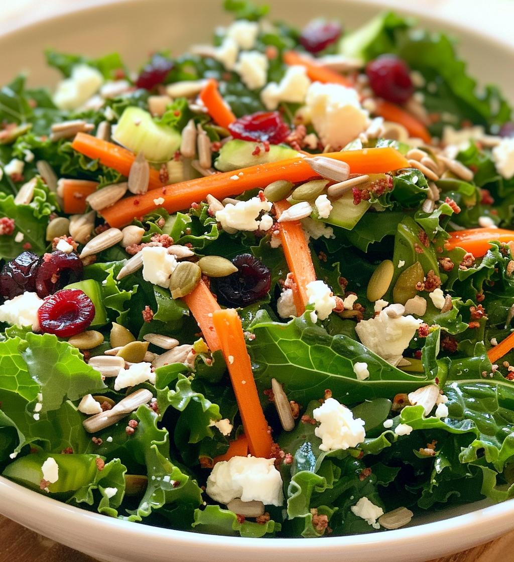 Holiday Kale Crunch Salad - detail 1