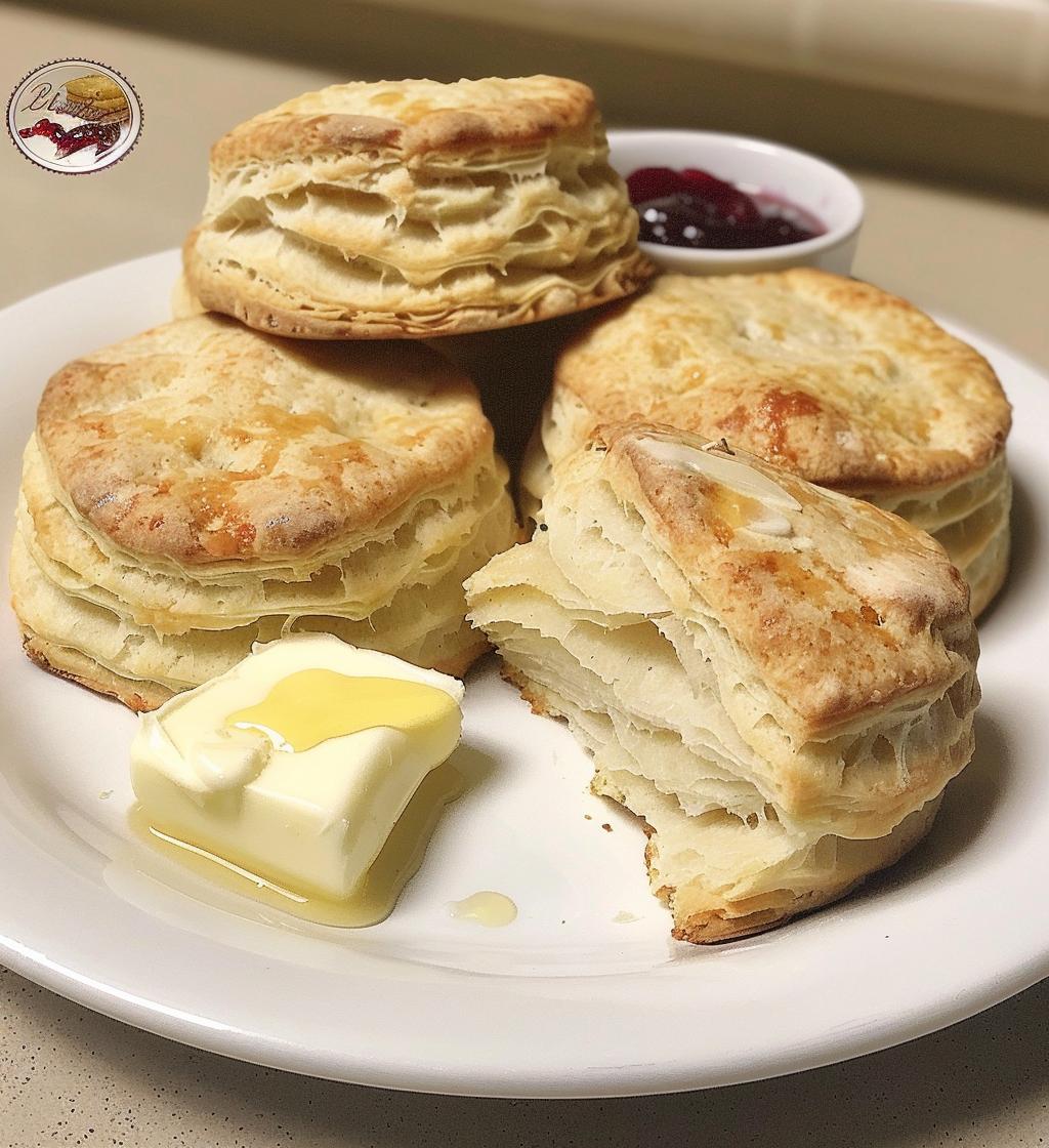 Homemade Buttermilk Biscuits - detail 1