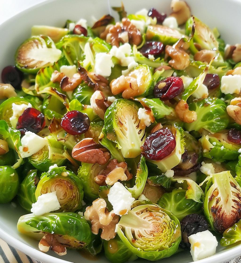 Honey Mustard Brussels Sprouts Salad - detail 1
