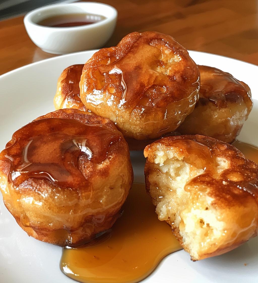 Maple Bacon Pancake Bites (can remove bacon) - detail 1