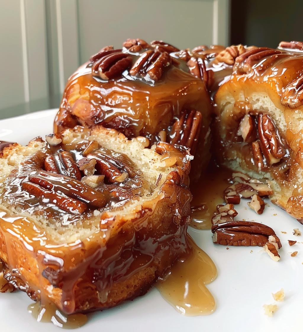 Maple Pecan Sticky Buns - detail 1