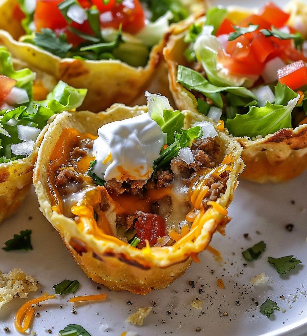 Mini Taco Cups - detail 1