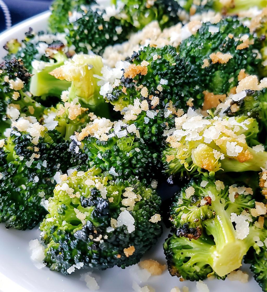 Parmesan Roasted Broccoli - detail 1