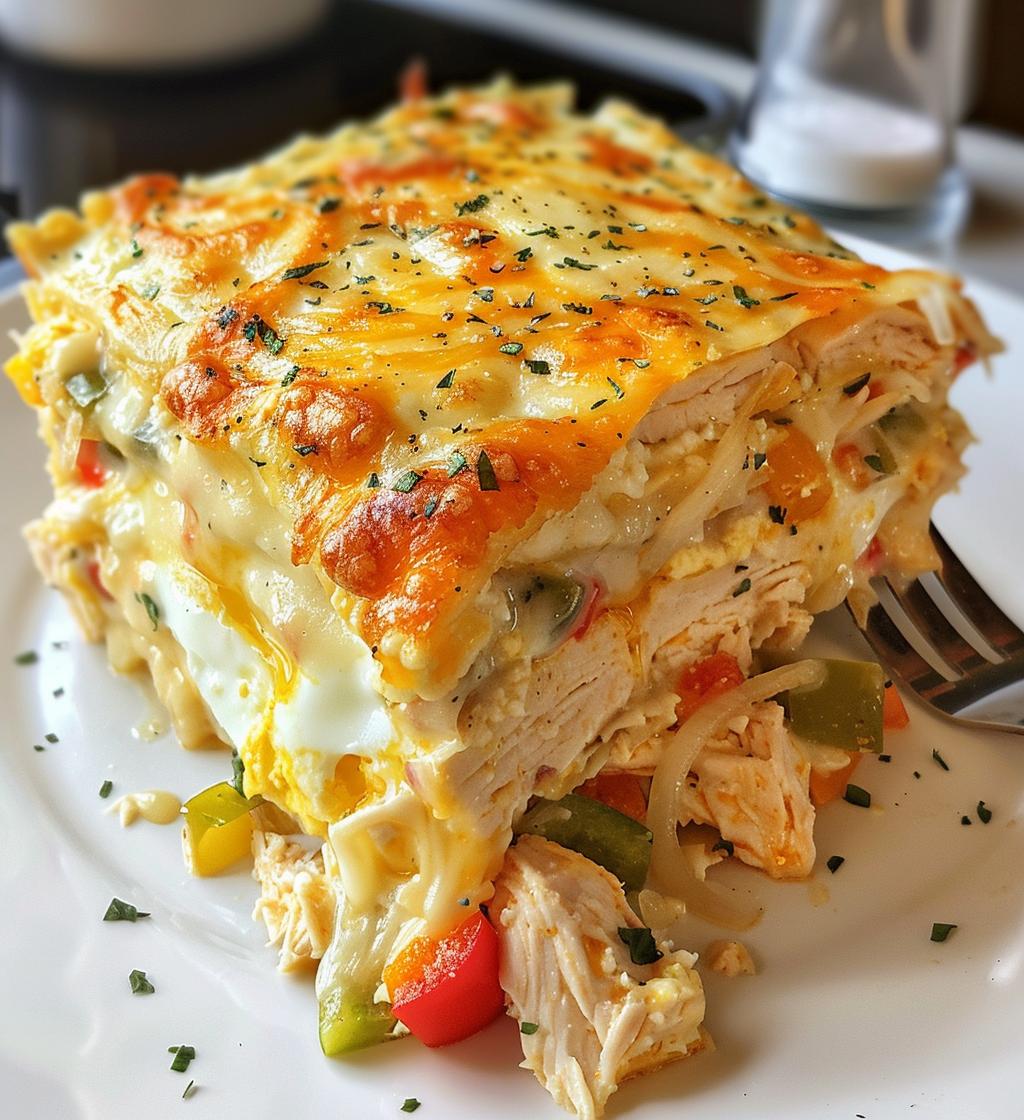 Ranch Chicken Breakfast Casserole - detail 1