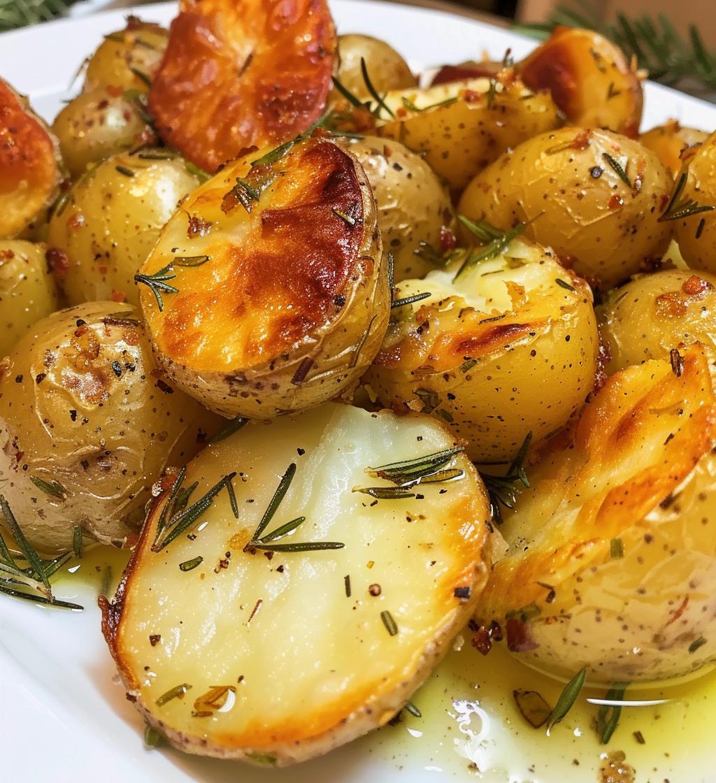 Rosemary Roasted Baby Potatoes - detail 1